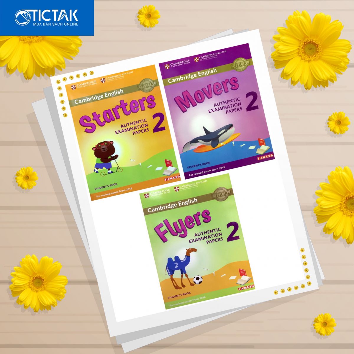 Combo Starters, Movers, Flyers Authentic Examination Papers 2 - tictak ...